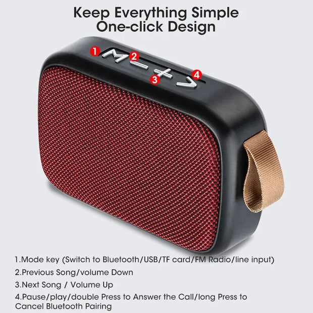 Wireless Bluetooth Speaker Outdoor Portable SUB