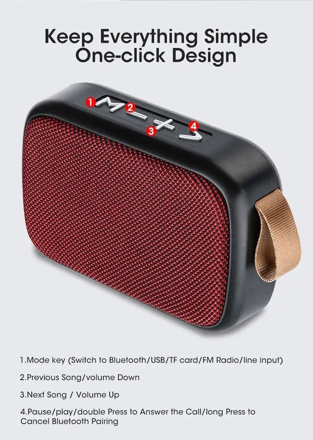 Wireless Bluetooth Speaker Outdoor Portable SUB
