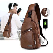 Zipper MEN'S Chest Bag Crossbody unisex bag