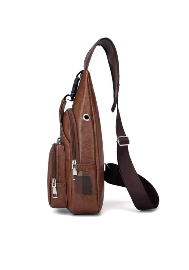 Zipper MEN'S Chest Bag Crossbody unisex bag